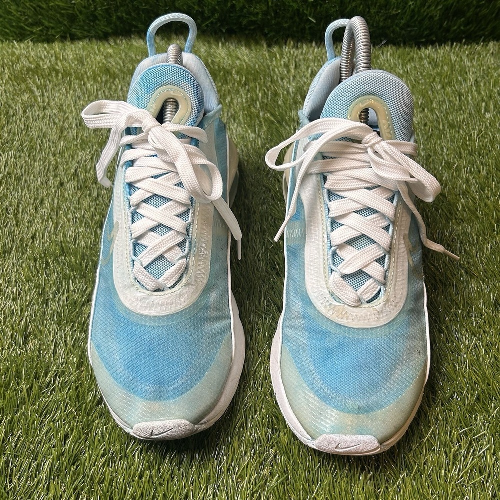 Nike Air Max 2090 Pure Platinum Glacier Blue Mens‎ Size 7 Sneakers BV9977-100